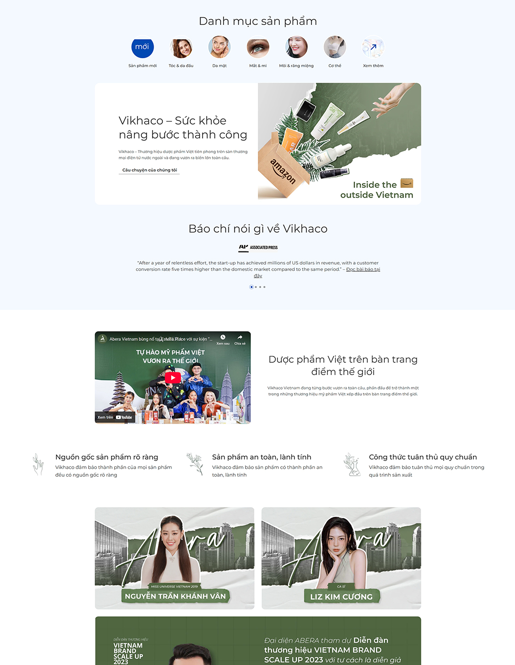 Mẫu website bán dược phẩm