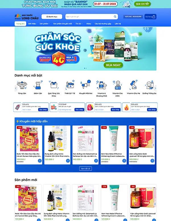 Mẫu-website-nhà-thuốc
